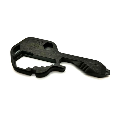 PVD Coating Keychain Survival Tool Gear 24 In One Metal Injection ODM