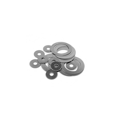 Custom 0.02mm Flat Washers 304 Stainless Steel Aluminum Flat Shims Anodized Yellow