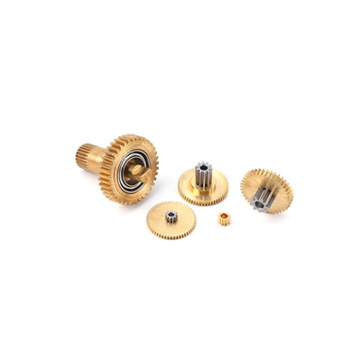 Small Powder Metallurgy Parts Anodizing Brass Copper Gear CNC Lathing