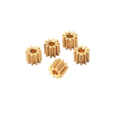 Small Powder Metallurgy Parts Anodizing Brass Copper Gear CNC Lathing