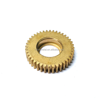 Customized Small Sintered Metal Parts Copper Gears Powder Metallurgy Bearing