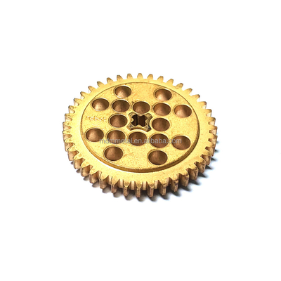Customized Small Sintered Metal Parts Copper Gears Powder Metallurgy Bearing
