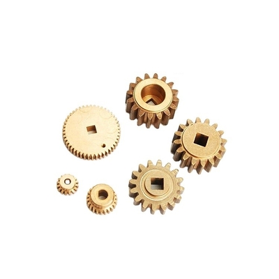 Customized Small Sintered Metal Parts Copper Gears Powder Metallurgy Bearing