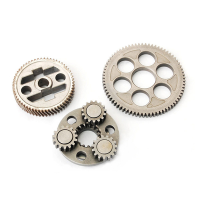 Chrome Plating Small Metal Gears Custom Powder Metal Gearwheel for Smooth Transmission