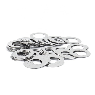Micro Machining Stainless Steel Shim Washers Heavy Duty Broaching ODM