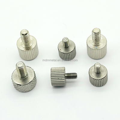 Anodized Aluminum Cnc Machining Aircraft Parts Custom Screw Machining Fasteners Knurled Thumb Screws