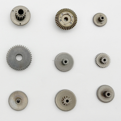 Small Sintered Metal Bearings Spur Gear Sprockets Cnc Lathe Parts