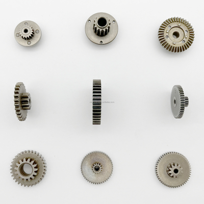 Small Sintered Metal Bearings Spur Gear Sprockets Cnc Lathe Parts