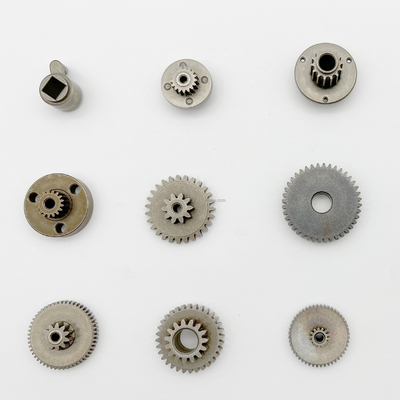 Small Sintered Metal Bearings Spur Gear Sprockets Cnc Lathe Parts