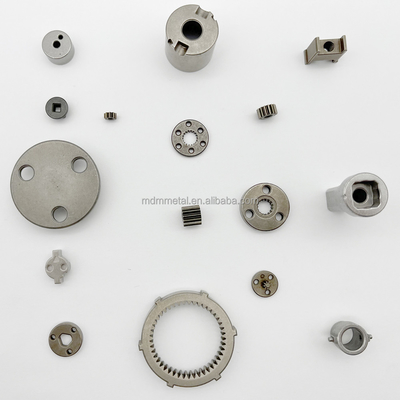 MIM Aluminium CNC Sintered Metal Parts Micro Internal Spur Gear Solid Phase Custom