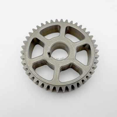 MIM Aluminium CNC Sintered Metal Parts Micro Internal Spur Gear Solid Phase Custom