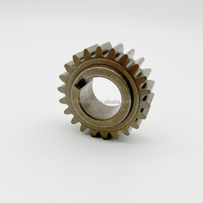 Large Tempering Powder Metallurgy Parts Worm Spur Gear Machining