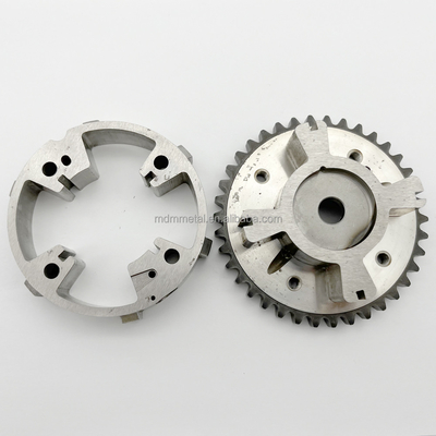 Tempering MIM Stainless Steel Powder Metallurgy Bearing Custom CNC Parts Window Gear