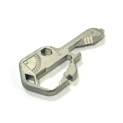 MIM Injection Molding Mini Outdoor Survival Tool Keychain Custom