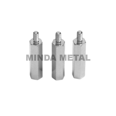 4Axis Aircraft Aluminum CNC Turning Parts Column Standoff