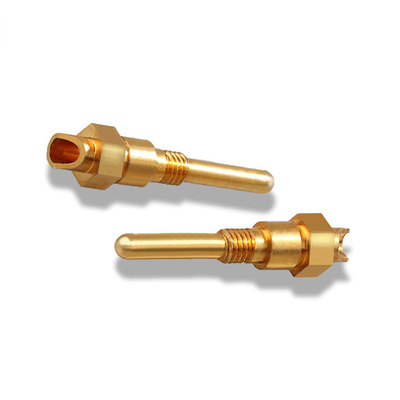 Custom Brass Aerospace Parts CNC Machining Processing Wiring Terminal
