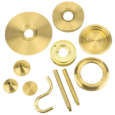 Custom Brass Aerospace Parts CNC Machining Processing Wiring Terminal