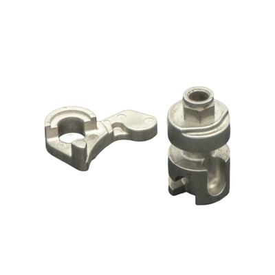 Silver Plated Metal Stainless Steel CNC Parts Lock Core PM Machining