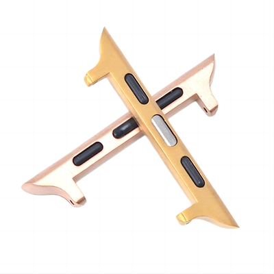 Silver Plating Machined Titanium Metal Injection Molding Parts Watch Strap Connectors