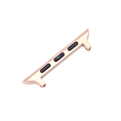 Silver Plating Machined Titanium Metal Injection Molding Parts Watch Strap Connectors