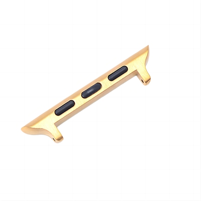 Silver Plating Machined Titanium Metal Injection Molding Parts Watch Strap Connectors