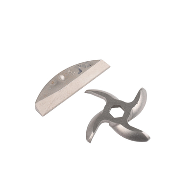 Pressing mode Injection molding Meat grinder accessories with Stainless steel hole plate