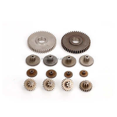 Stainless Steel Sintered Bronze Parts MIM Helical Gear Cnc Lathe Components Powder Metallurgy