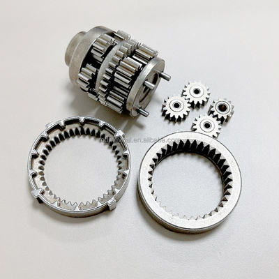 Stainless Steel Sintered Bronze Parts MIM Helical Gear Cnc Lathe Components Powder Metallurgy