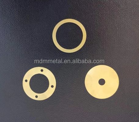 Custom Thin Flat Gasket and Washer with Precision Tolerance 0.02mm and 100% QC Inspection for Machinery