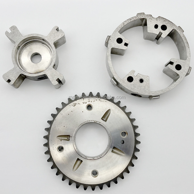 Tempering MIM Stainless Steel Powder Metallurgy Bearing Custom CNC Parts Window Gear