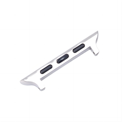Silver Plating Machined Titanium Metal Injection Molding Parts Watch Strap Connectors