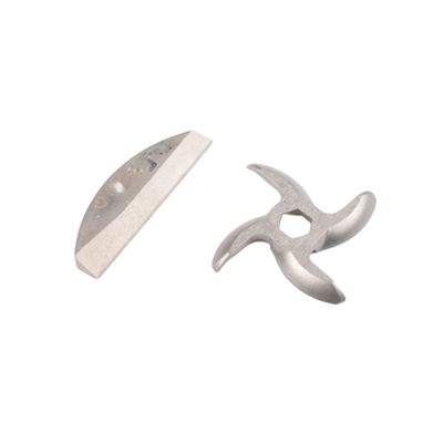 Pressing mode Injection molding Meat grinder accessories with Stainless steel hole plate