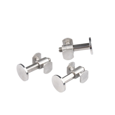 Silver Plated MIM CNC Stainless Steel Parts Fasteners Precision Machining Components